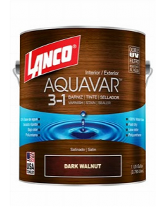 3.8 ltr. Dark Walnut Interior/Exterior 3IN1 Stain, Sealer, Varnish (Each)