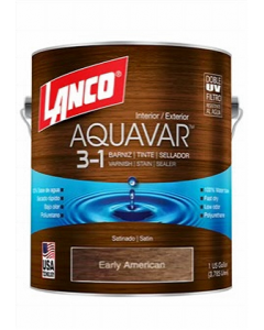 3.8 ltr. Early American Interior/Exterior 3IN1 Stain, Sealer, Varnish (Each)