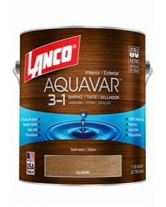 3.8 ltr. Clear Interior/Exterior 3IN1 Stain, Sealer, Varnish (Each)