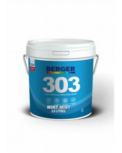 3.8 ltr. Mint Mist Flat Emulsion Paint (Each)