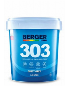 0.95 ltr. Dusty Grey Flat Emulsion Paint (Each)