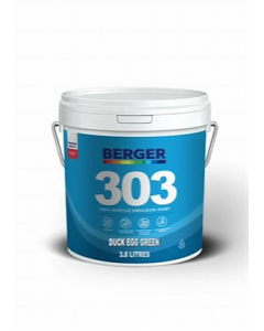 3.8 ltr. Duck Egg Green Flat Emulsion Paint (Each)