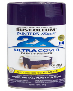 12oz 2x Ultra Cover Gloss Purple Spray Paint (Each)