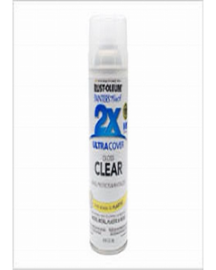 12 oz.  Gloss Clear Ultra Cover 2X Spray Paint (Each)