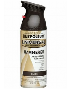 12 oz. Black Hammered Spray Paint (Each)