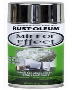 6oz Silver Mirror Effect Aerosol Spray Paint (Each)
