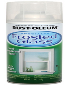 11oz Frosted Cless Glass Spray Paint (Each)