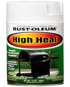 12oz High Heat Resistant White Spray Paint (Each)