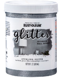 28oz Glitter Sterling Silver Paint (Each)