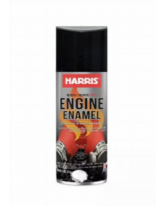 11 oz. Black Flat Enamel Spray Paint (Each)