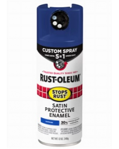 12 oz. Blue Stain  Enamel Spray Paint (Each)