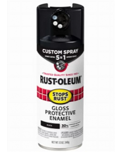 12 oz. Black Gloss Enamel Spray Paint (Each)