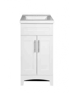 24" White Shaker Vanity Combo (Each)