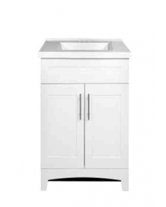 30" White Shaker Vanity Combo (Each)