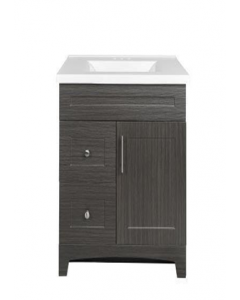 30" Moderna Shaker Door & Drawer Vanity Combo (Each)