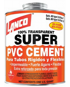 1 qt. PVC Cement (Each)