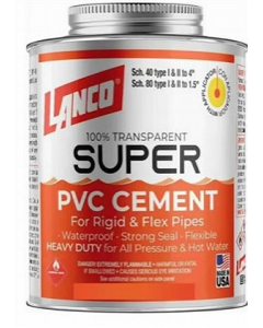 1 pt. PVC Cement (Each)