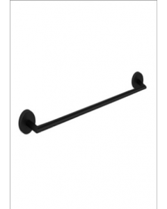24 in. Mat Black Towel Bar (Each)