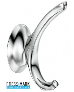 Chrome Finish Robe Hook (Each)