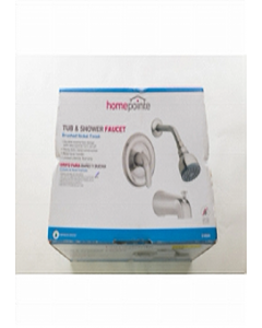 Brushed Nickle Tub & Shower Faucet Showerhead (Each)