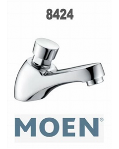 Chrome Finish Single Self Close Lavatory Faucet (Each)