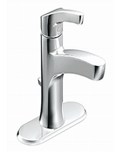 Danika Chrome One-Handle High Arc Bathroom Faucet (Each)