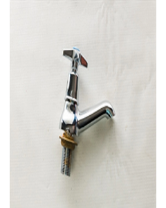 1/2 in. Metal Chrome Finish Single Knob Basin Tap (Each)