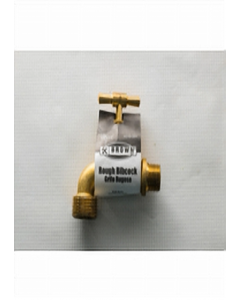 1/2 in. Metal Brass Finish Hose Bib (Each)