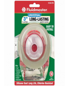 3 in. Universal Adjustable Toilet Flapper Ball with Adapter (Each)