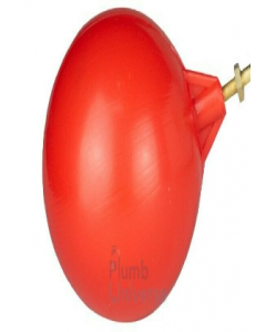 5" Orange Plastic Float Ball #596033 (Each)