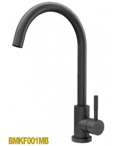 Black Single Lever Kitchen Faucet (Each)