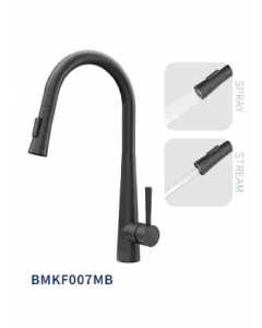 Black Single Lever Kitchen Faucet (Each)