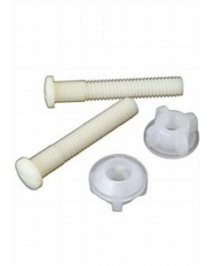 2-1/2 in. Toilet Seat Hinge Nut And Bolt (Each)