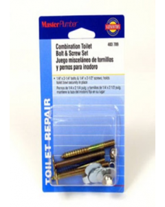 1/4 in. Toilet Bowl Screw Set (Each)