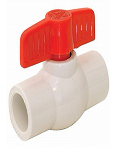 1/2 in. PVC Ball Valve (Each)