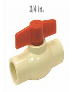 3/4 in. CPVC SXS Ball Valve (Each)