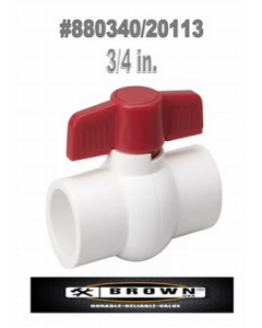 3/4 in. PVC Ball (Each)