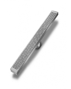 24x3-3/8" Satin Stainless Steel Nami Linear Drain (Each)