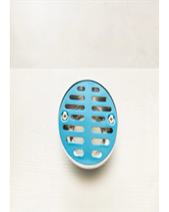 1-1/2 in. Chrome Finish Round Shower Floor Drain (Each)