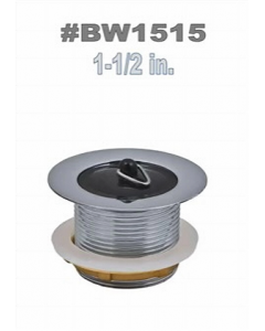 1-1/2 in. Metal Chrome Finish Sink Waste (Each)