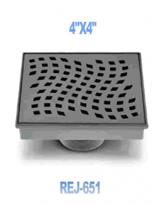 4 in. X 4 in. Shower Floor Drain (Each)