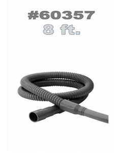 8 ft. Grey Washing Machine Discharge Hose (Each)
