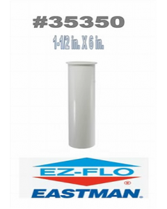 1-1/2 in. White PVC Tail-Piece (Each)