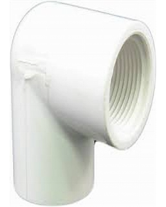 3/4 in. 90 Degree PVC Schedule 40 One End Threaded Elbow (Each)