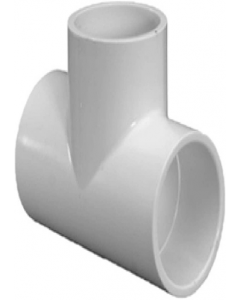 1 in. PVC Schedule 40 SXS Tee (Each)