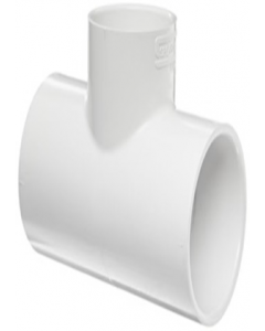 2 in. PVC Schedule 40 SXS Tee (Each)