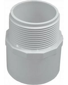 4 in. PVC Schedule 40 SXT Male Adapter (Each)