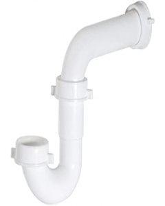 1-1/2 in. PVC P-Trap with Adaptor (Each)