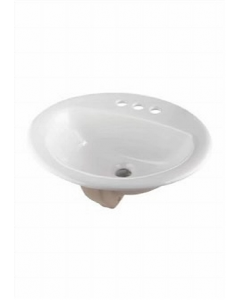White Marsella Counter Top Basin (Each)