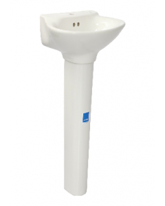 White Avanti Basin & Ped (Each)